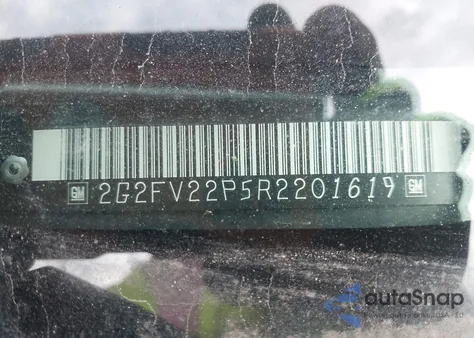 1994 Pontiac Firebird Formula/Trans Am/Gt z USA, uszkodzony, nr VIN 2G2FV22P5R2201619